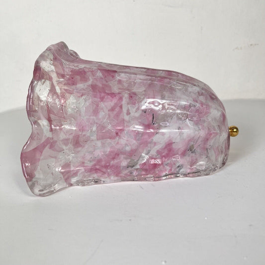 Applique Lampada da parete in vetro di Murano stile classico a conchiglia rosa Lampade Appliques