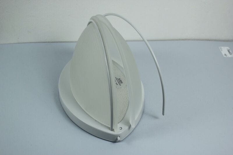 Applique mezzaluna Lampada da parete in vetro doppio satinato ALBANI bianco Lampade Appliques