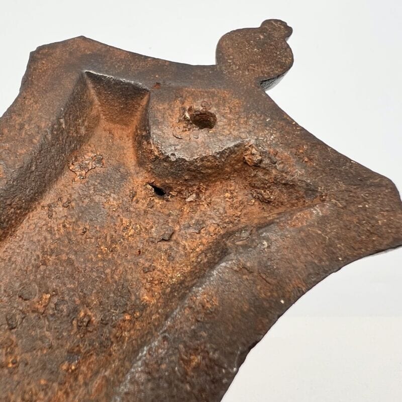 Battente antico per porta battiporta vecchio portone batacchio in ferro 800 Restauro