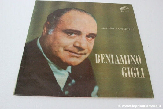 BENIAMINO GIGLI  'NA SERA 'E MAGGIO LA VOCE DEL PADRONE 1957 -8131- VINILE ITALY Dischi in Vinile