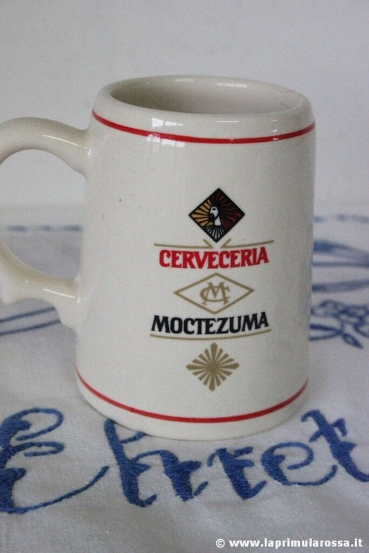 BOCCALE BIRRA VINTAGE DA COLLEZIONE IN CERAMICA CERVEZA DOS EQUIS  BEER MUG Birra & dintorni