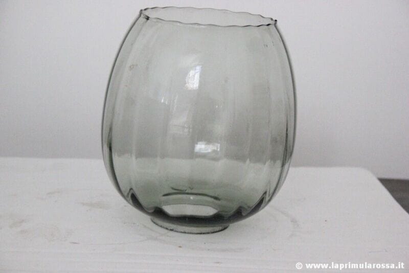BOCCIA VINTAGE IN VETRO FUME'  PER LUME O ABAT JOUR - ACCESSORI E RICAMBI LUCI Lampade Appliques