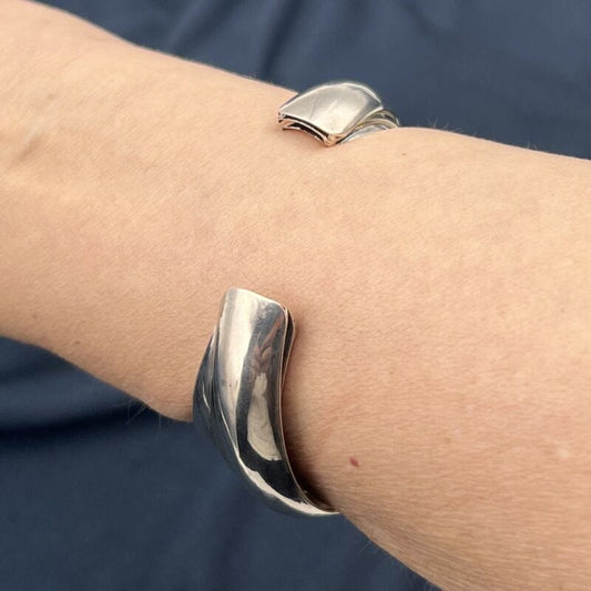 Bracciale da donna rigido in Argento 925 oro braccialetto stile Gomitolo Damiani Bigiotteria & Accessori