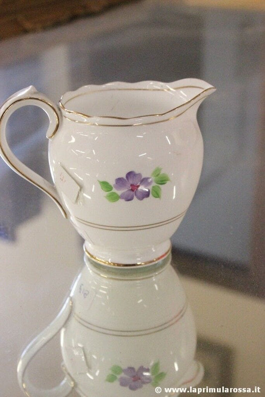 BRICCO LATTE D'EPOCA IN PORCELLANA - VINTAGE ROSLYN BONE CHINA CREAM JUG Ceramiche e Porcellane