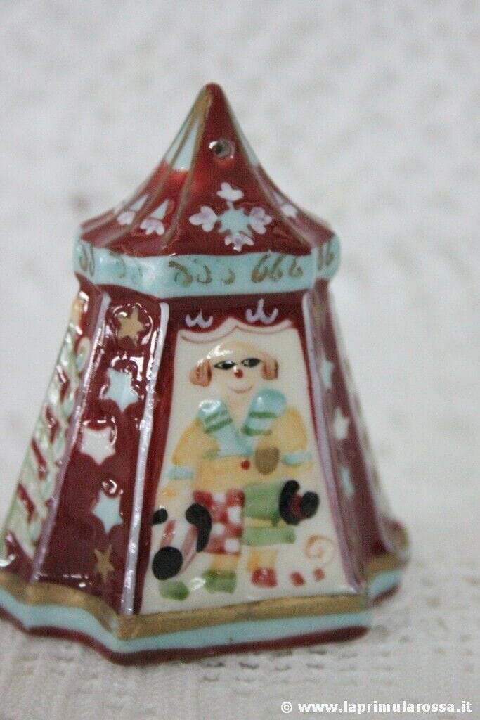 CAMPANELLA VINTAGE IN PORCELLANA h cm 7 - VINTAGE BONE CHINA BELL Campane - Campanelle