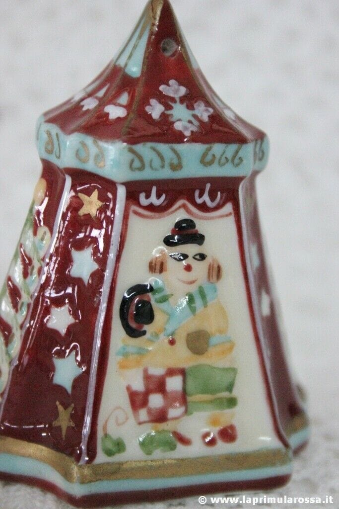 CAMPANELLA VINTAGE IN PORCELLANA h cm 7 - VINTAGE BONE CHINA BELL Campane - Campanelle