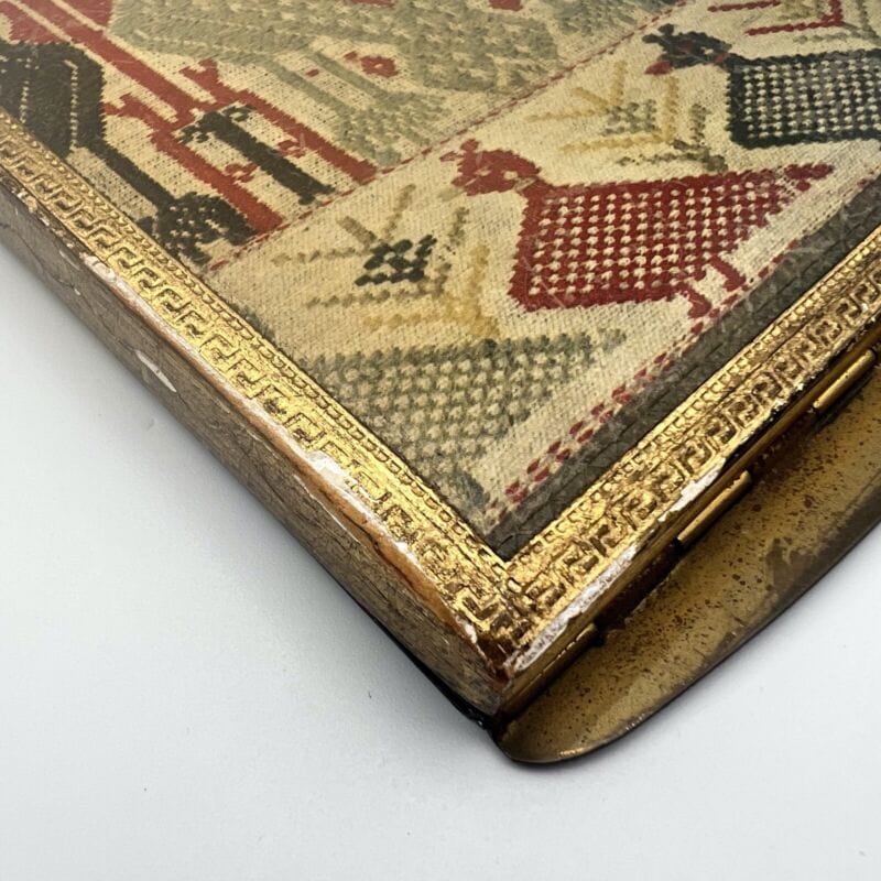 Coppia di reggilibri antichi fermalibri vintage reggi libri antico fiorentino Complementi d'arredo