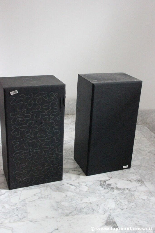 DUE CASSE ACUSTICHE TOSHIBA ANNI '90 ALTOPARLANTE VINTAGE PER HI FI DIFFUSORI Other