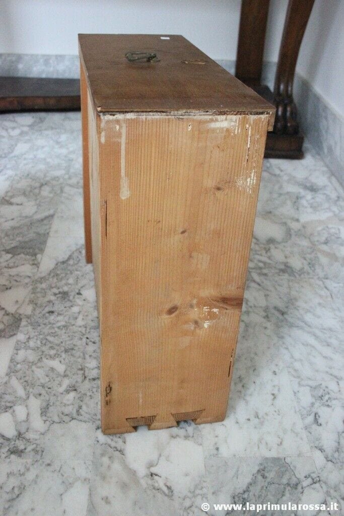 DUE CASSETTI D'EPOCA IN LEGNO L.cm 47 TECA CASSETTO TWO VINTAGE WOODEN DRAWERS Scatole in legno