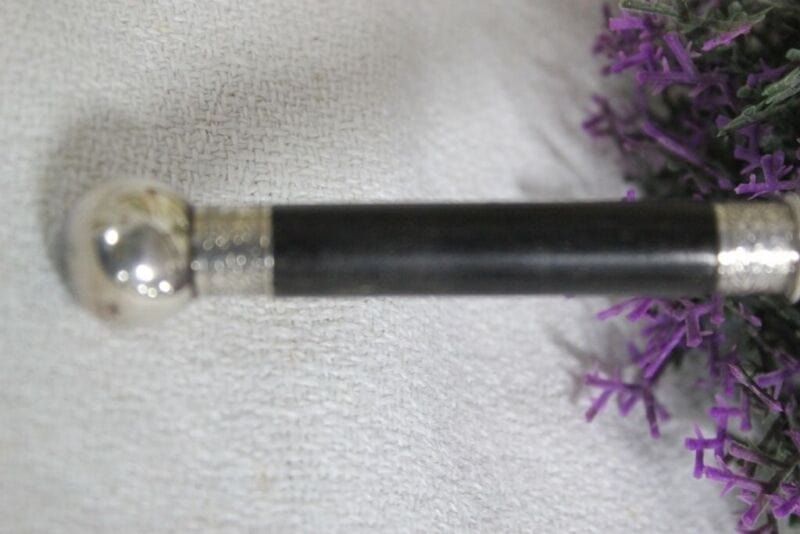 FORCHETTA ANTICA INGLESE IN SHEFFIELD x PANE VICTORIAN SILVER PLATE BREAD FORK Sheffield & Argento