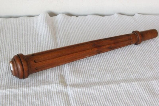 GAMBA D'EPOCA X MOBILE IN LEGNO MASSELLO CM 36 - VECCHIA COLONNINA X RESTAURO Restauro