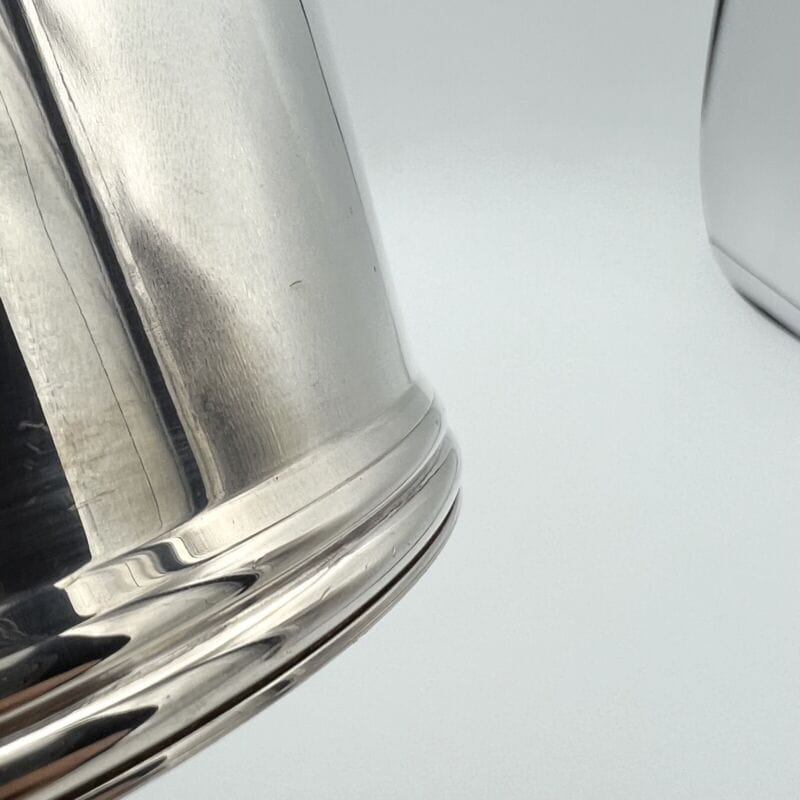 Glacette in argento silver plated vintage secchiello per da vino portabottiglia Sheffield & Argento