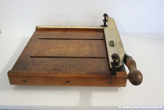 GRANDE TAGLIERINA MANUALE D'EPOCA DA TAVOLO - VINTAGE GLATIATOR PAPER CUTTER Attrezzi e Strumenti