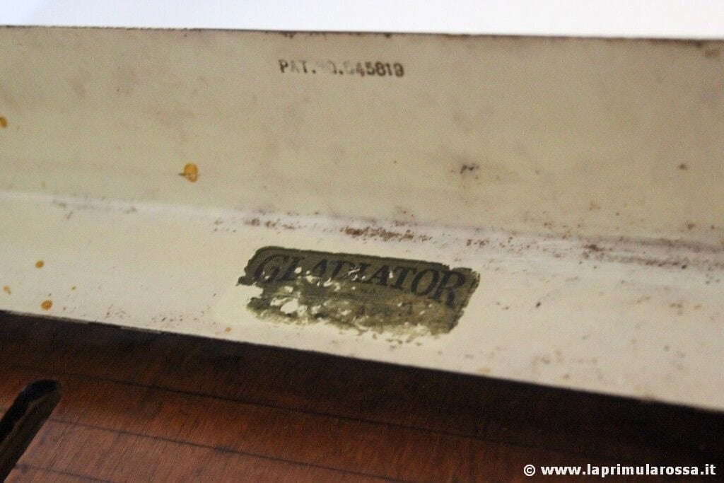 GRANDE TAGLIERINA MANUALE D'EPOCA DA TAVOLO - VINTAGE GLATIATOR PAPER CUTTER Attrezzi e Strumenti