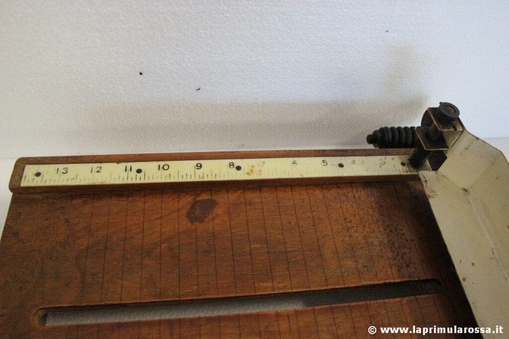 GRANDE TAGLIERINA MANUALE D'EPOCA DA TAVOLO - VINTAGE GLATIATOR PAPER CUTTER Attrezzi e Strumenti
