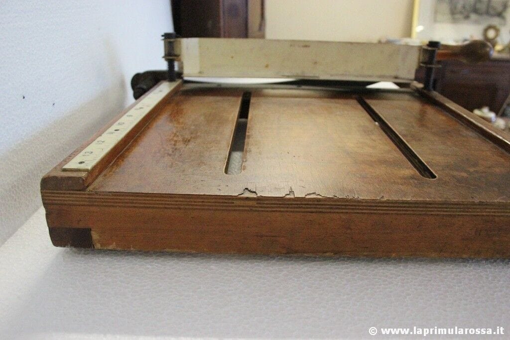 GRANDE TAGLIERINA MANUALE D'EPOCA DA TAVOLO - VINTAGE GLATIATOR PAPER CUTTER Attrezzi e Strumenti
