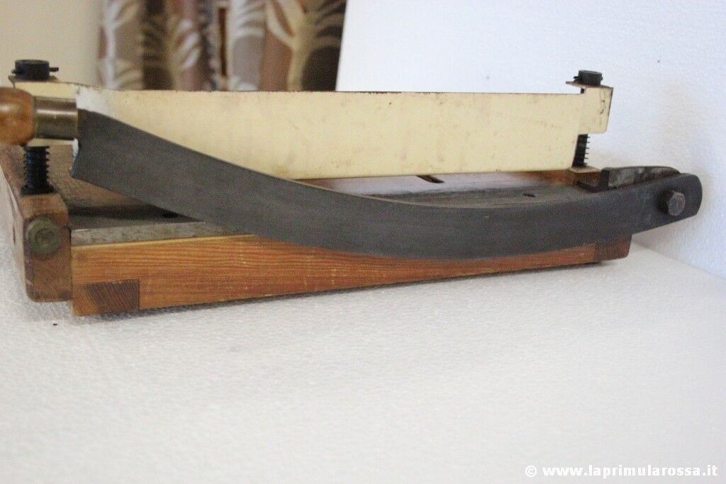 GRANDE TAGLIERINA MANUALE D'EPOCA DA TAVOLO - VINTAGE GLATIATOR PAPER CUTTER Attrezzi e Strumenti