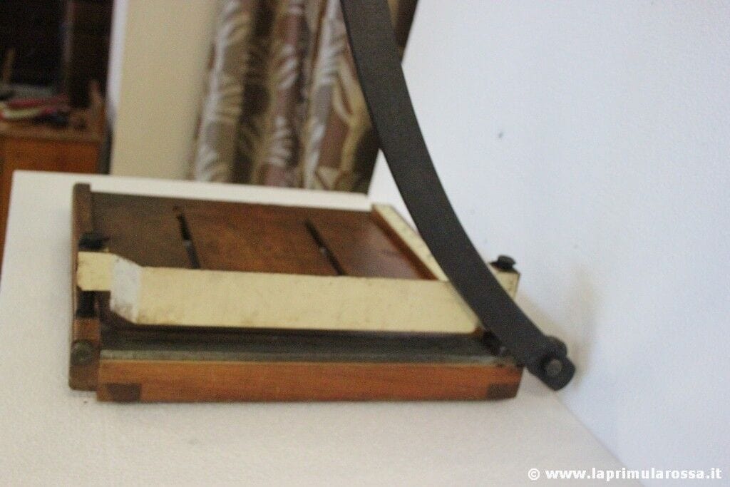 GRANDE TAGLIERINA MANUALE D'EPOCA DA TAVOLO - VINTAGE GLATIATOR PAPER CUTTER Attrezzi e Strumenti