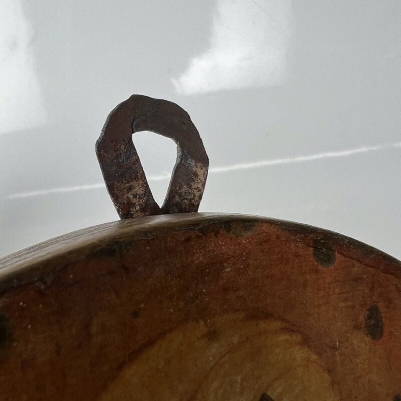 Icona antica religiosa sacra in legno Madonna di San Bernardino con Bambino Oggetti sacri - rosari