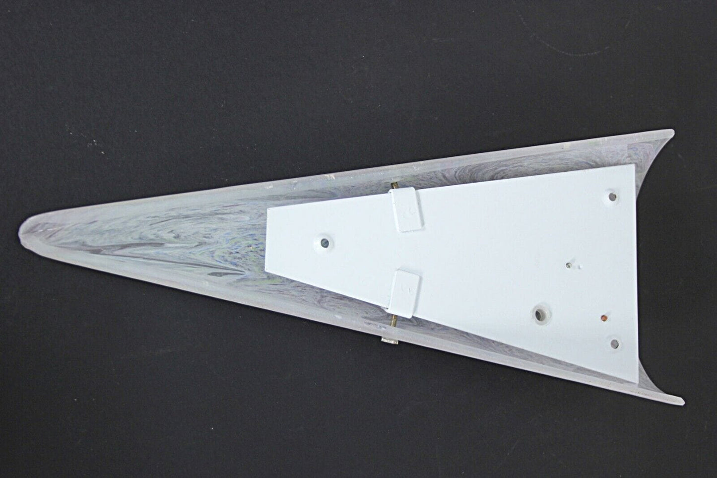 LAMPADA DA PARETE APPLIQUE IN VETRO DI MURANO DI MODERNARIATO A CONO SATINATO Lampade Appliques