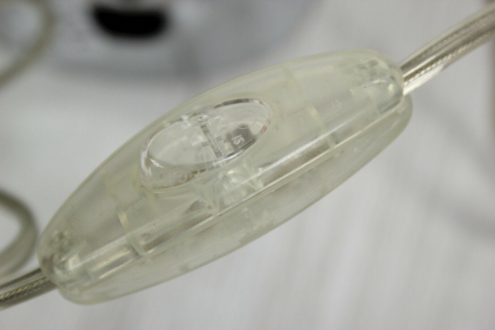 Lampada da tavolo moderna cromo cromata a led ALBANI Cespugli bracci flessibili Lampade Appliques