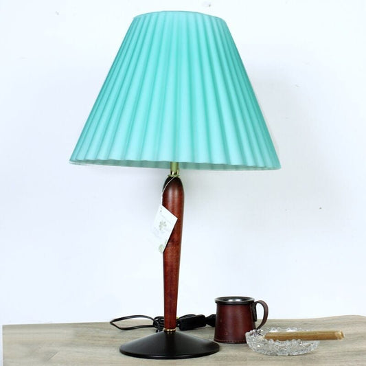 LAMPADA DA TAVOLO VINTAGE ANNI 70 IN VETRO DI MURANO LUME MODERNARIATO SCRIVANIA Lampade Appliques