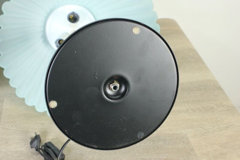 LAMPADA DA TAVOLO VINTAGE ANNI 70 IN VETRO DI MURANO LUME MODERNARIATO SCRIVANIA Lampade Appliques