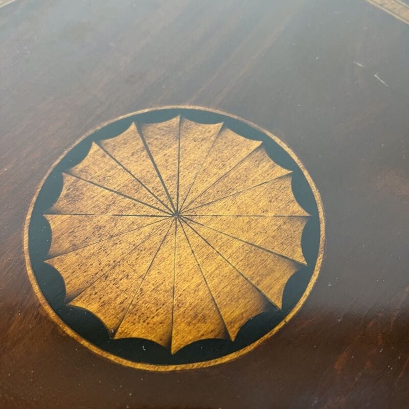 Libreria girevole stile antico vittoriano inglese in legno reggilibri tavolo Complementi d'arredo