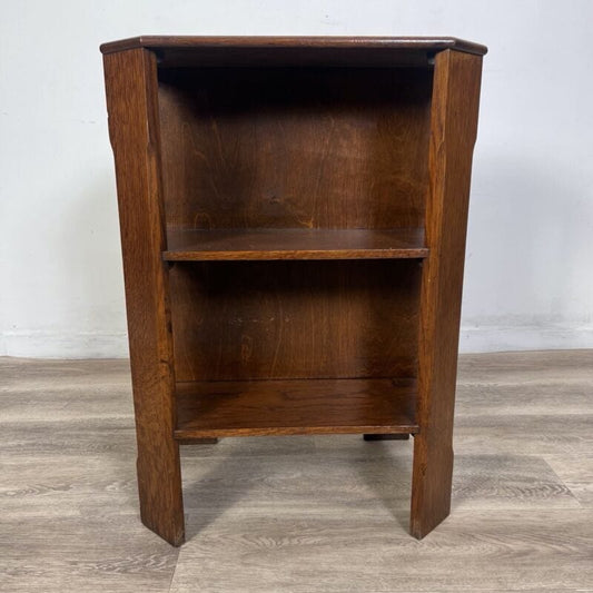 Libreria stile anni 30 antica in legno mobile mobiletto etagere tavolino 900 Arredamento