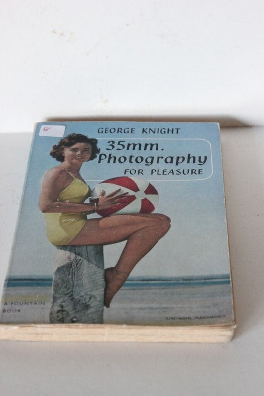 LIBRO ANNO 1961 35 MM PHOTOGRAPHY FOR PLEASURE BY GEORGE KNIGHT Libri