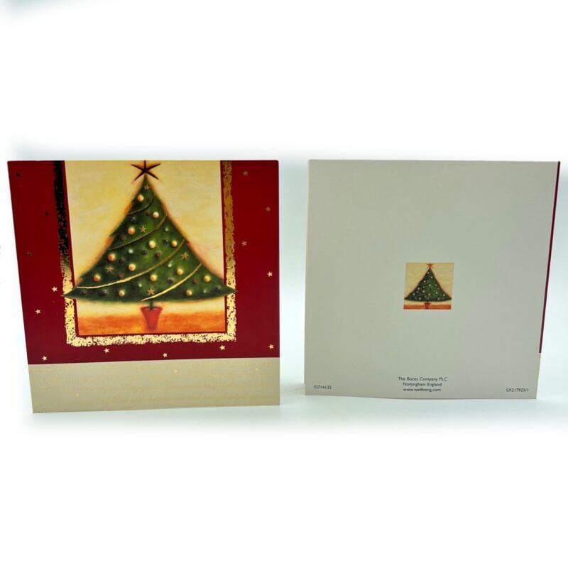 Lotto 3 cartoline di Buon Natale Vintage Natalizie inglesi di Lusso con Albero Other
