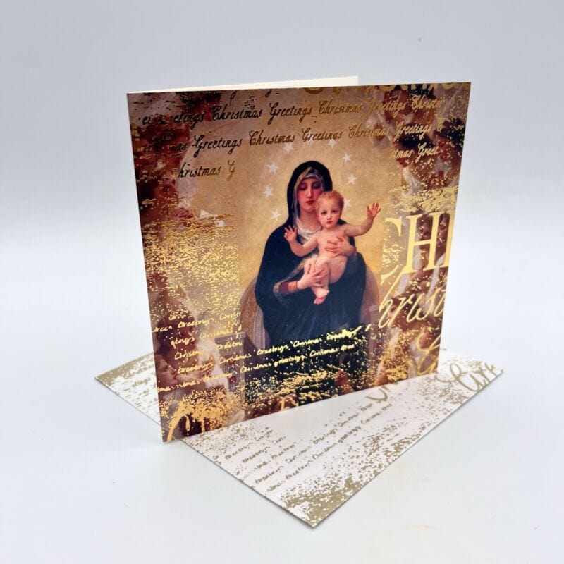 Lotto 5 cartoline di Buon Natale Vintage Natalizie inglesi Madonna con Angeli Other