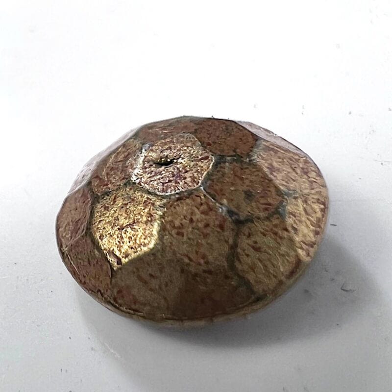Lotto di 50 chiodi antichi in ferro tappezzeria borchie sfera vecchi restauro Restauro