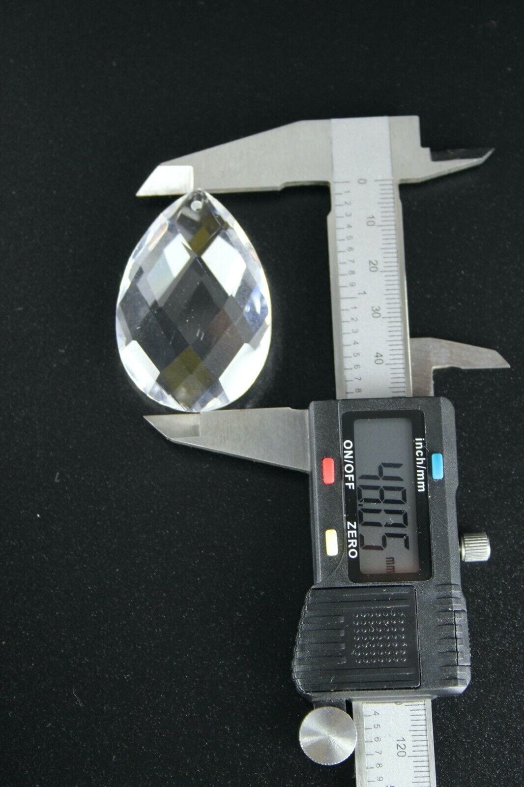 Mandorla di cristallo goccia pendente per lampadario ricambio pendaglio in vetro Lampade Appliques
