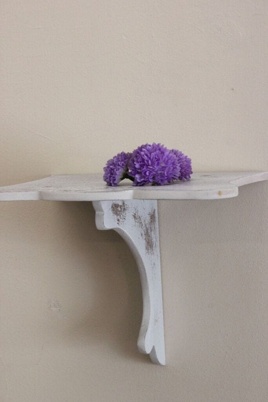 MENSOLINA SHABBY CHIC A SOSPENSIONE  MENSOLA  IN LEGNO PATINA ANTICATA Complementi d'arredo