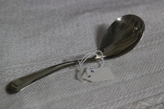 MINI MESTOLO D'EPOCA IN SILVER PLATED PER SALSA / VECCHIA POSATA / CUCCHIAIO Sheffield & Argento