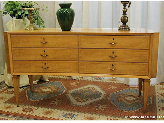 MOBILE ANNI '60  CASSETTI CREDENZA MODERNARIATO CASSETTIERA ITALIAN SIDEBOARD Arredamento