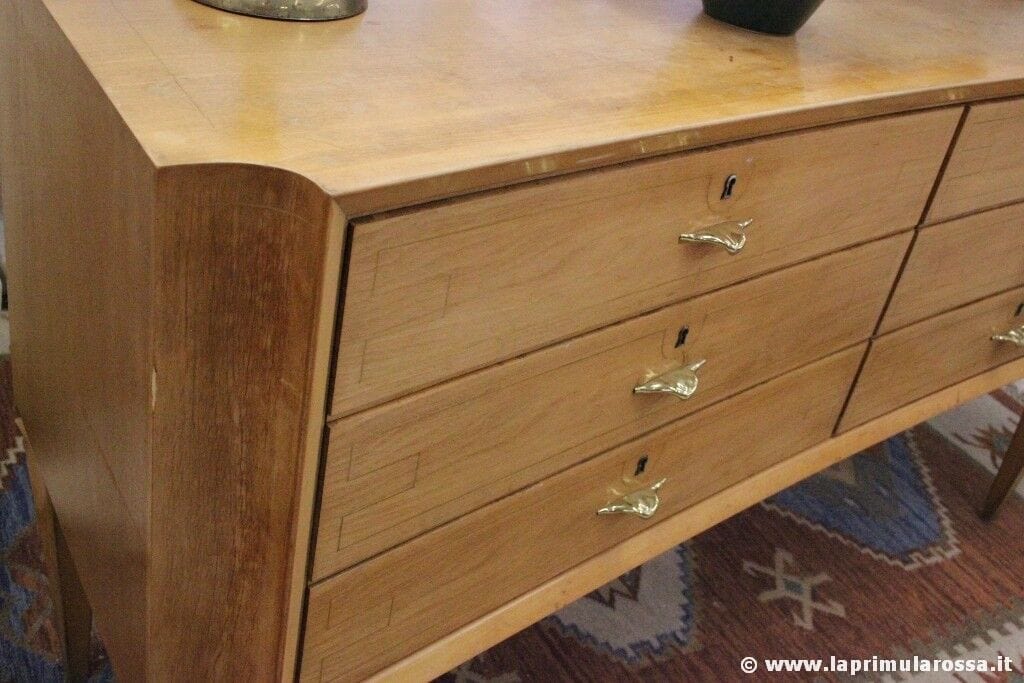 MOBILE ANNI '60  CASSETTI CREDENZA MODERNARIATO CASSETTIERA ITALIAN SIDEBOARD Arredamento