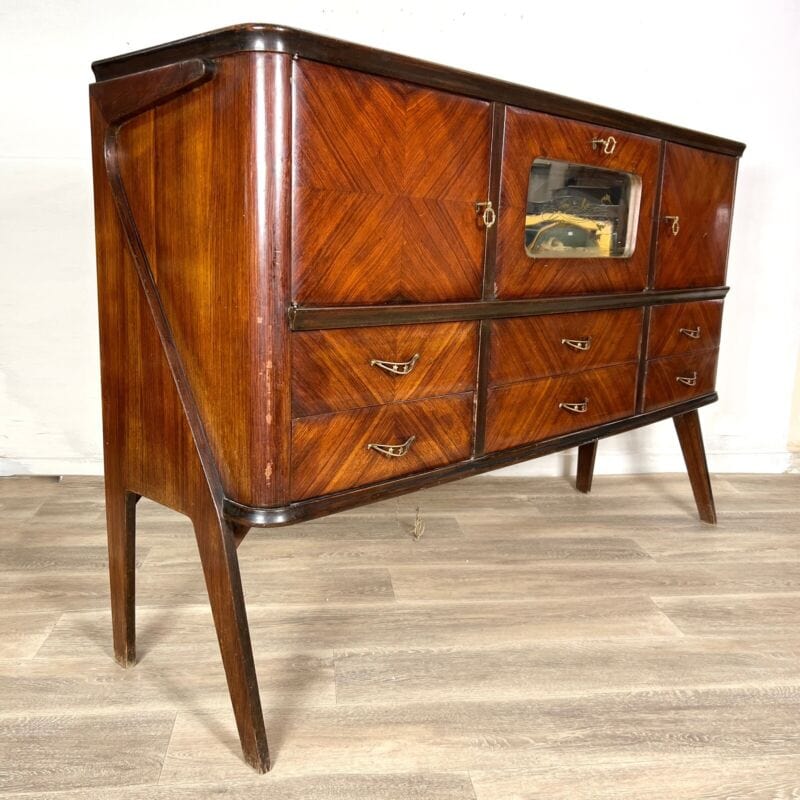 Mobile Bar anni 50 60 Buffet Credenza Vintage di design Sideboard Mid Century Arredamento