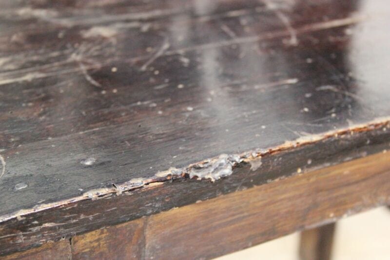 Panca antica panchina in legno divanetto italiano vecchio mobile intagliato Arredamento