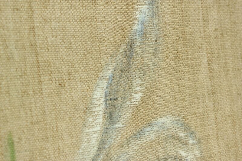 Pannello da parete arazzo antico decorativo succo d'erba liberty dipinto su tela Quadri