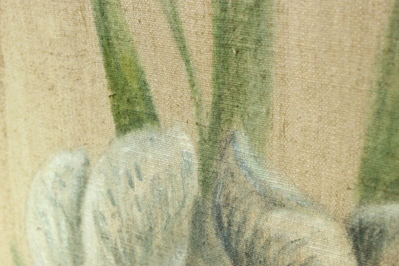 Pannello da parete arazzo antico decorativo succo d'erba liberty dipinto su tela Quadri