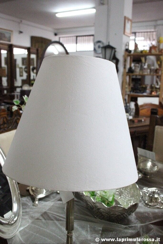 PARALUME VINTAGE PER LAMPADA O ABAT JOUR DI COLORE BIANCO H cm 24 Lampade Appliques