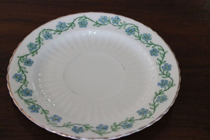 PIATTINO D'EPOCA DA COLLEZIONE IN PORCELLANA / VINTAGE BONE CHINA PLATE Ceramiche e Porcellane