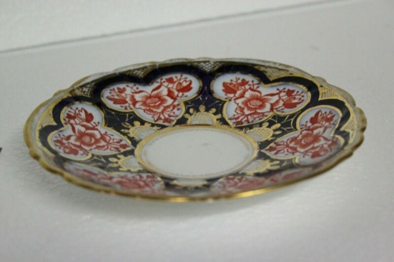 Piattino piatto antico inglese in porcellana The Foley china vintage bone saucer Ceramiche e Porcellane