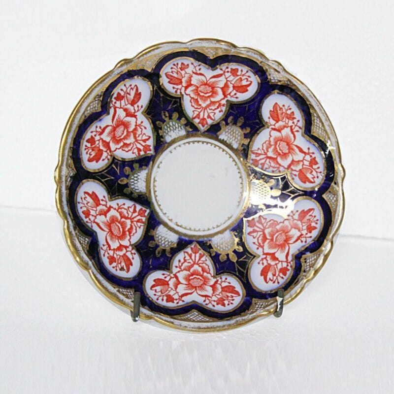 Piattino piatto antico inglese in porcellana The Foley china vintage bone saucer Ceramiche e Porcellane
