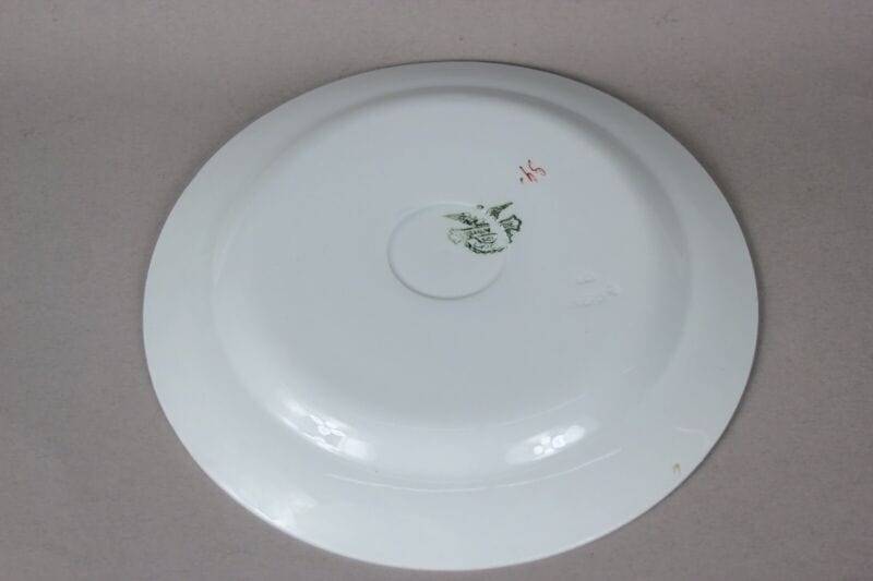 Piatto antico in ceramica laveno Verbanum decorativo con putti angeli cherubini Ceramiche e Porcellane
