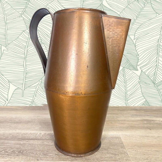 Porta fiori da per giardino Anfora caraffa portaombrelli vaso laminato in rame Ottone