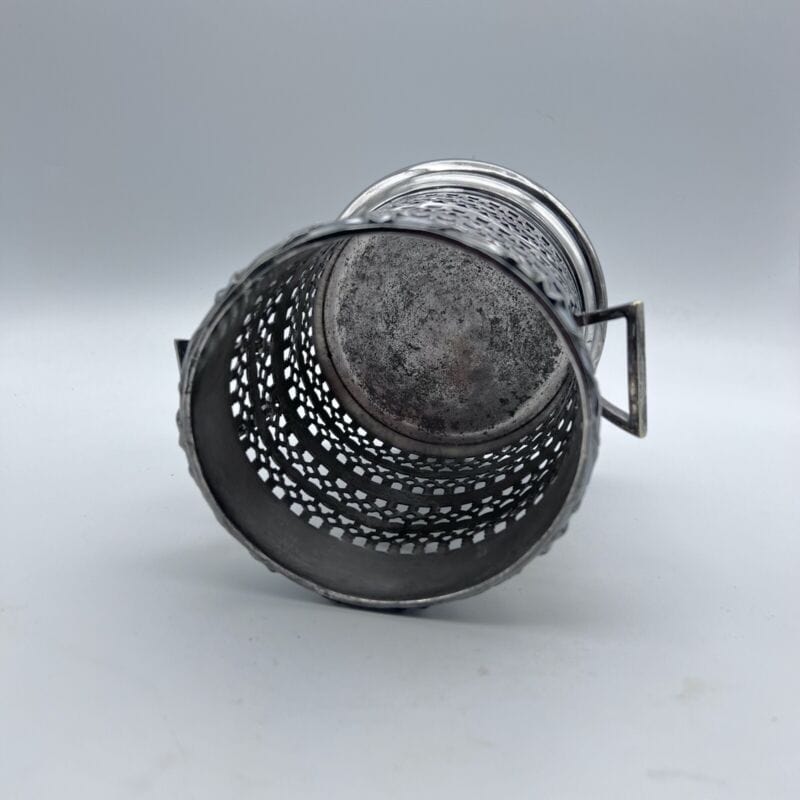 Portabottiglia in argento sheffield silver plated vintage secchiello per vino Sheffield & Argento