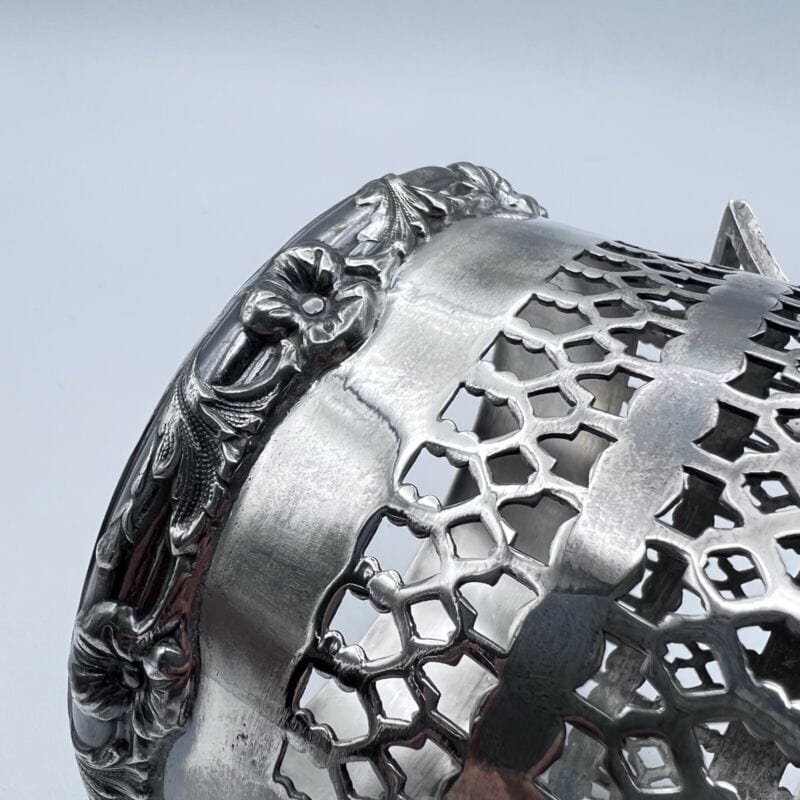 Portabottiglia in argento sheffield silver plated vintage secchiello per vino Sheffield & Argento